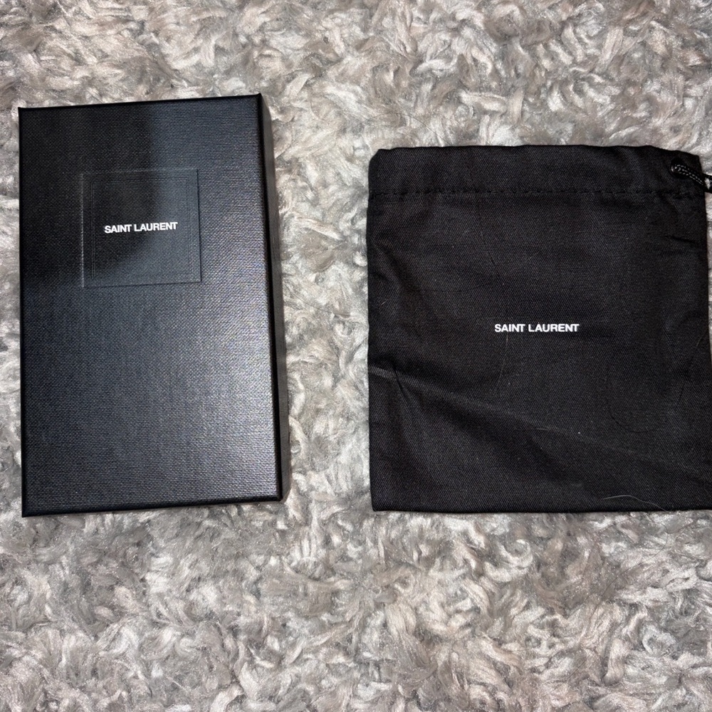 Saint Laurent YSL Small Box + Dust Bag Authentic Packaging